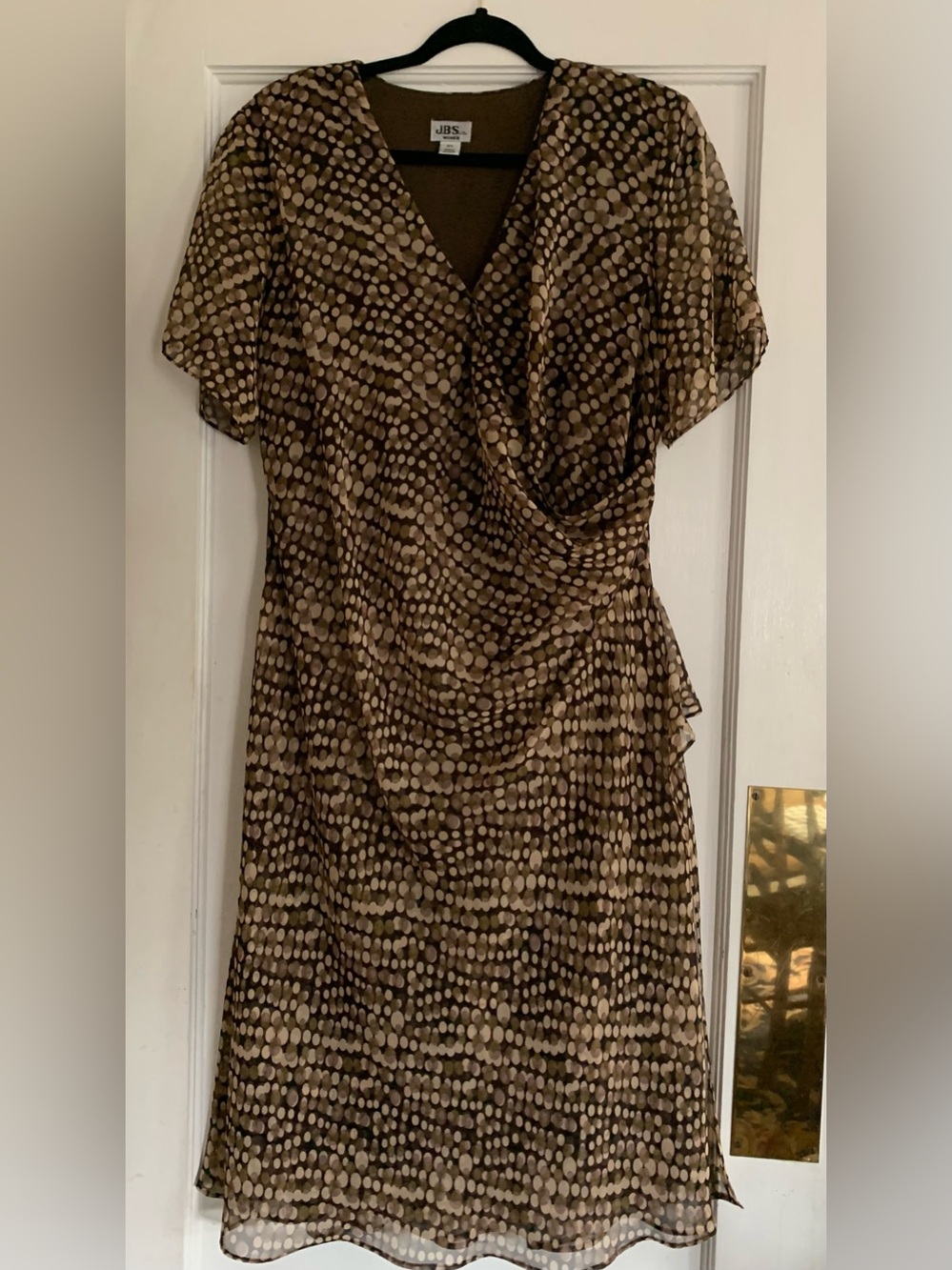 Vintage Bohemian Earthy Romantic Brown Beige Mushroom Dress Read